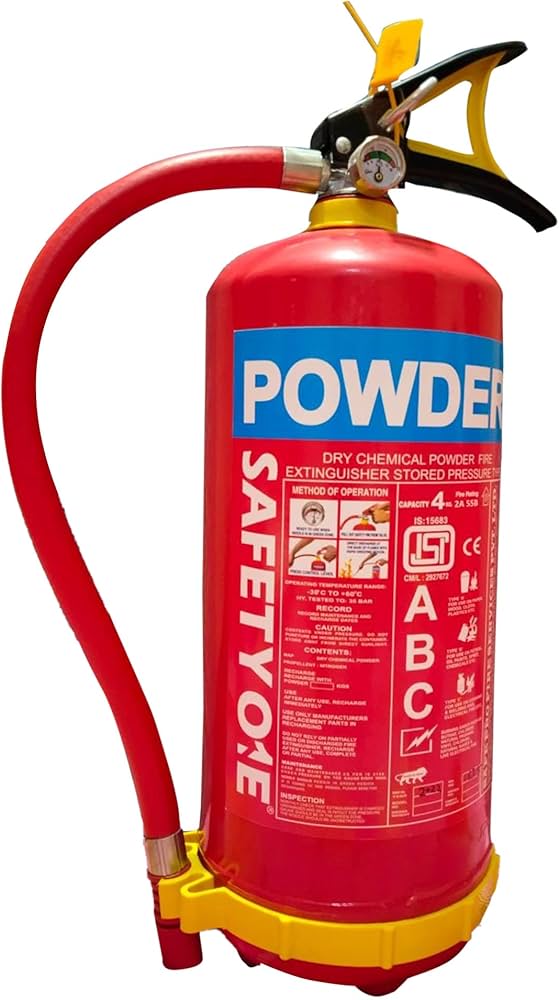 Fire Extinguisher ready for use